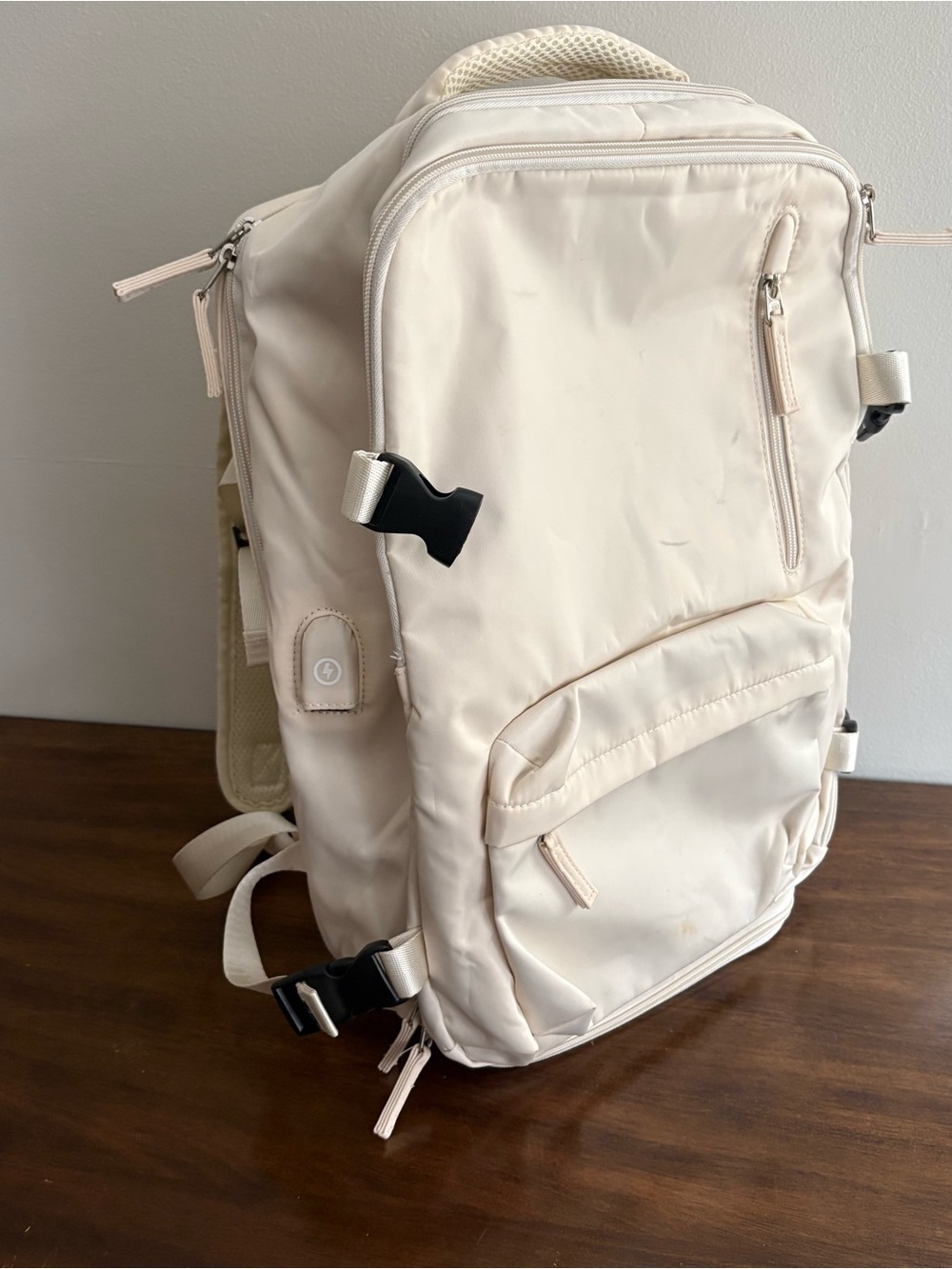 Heavy Duty Backpack College Comfort Straps Laptop Sleeve HDMI Travel Work